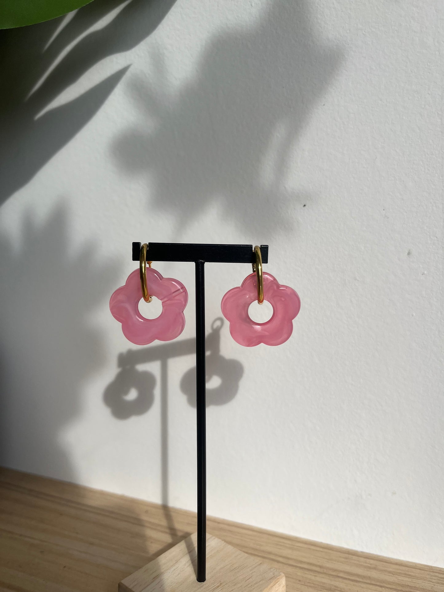 Boucles d’oreille fleurs