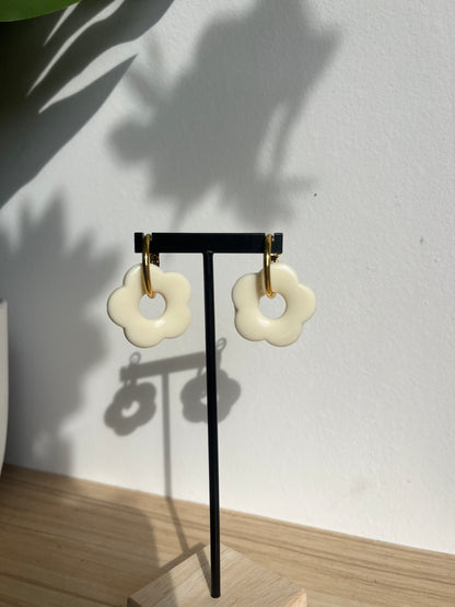 Boucles d’oreille fleurs